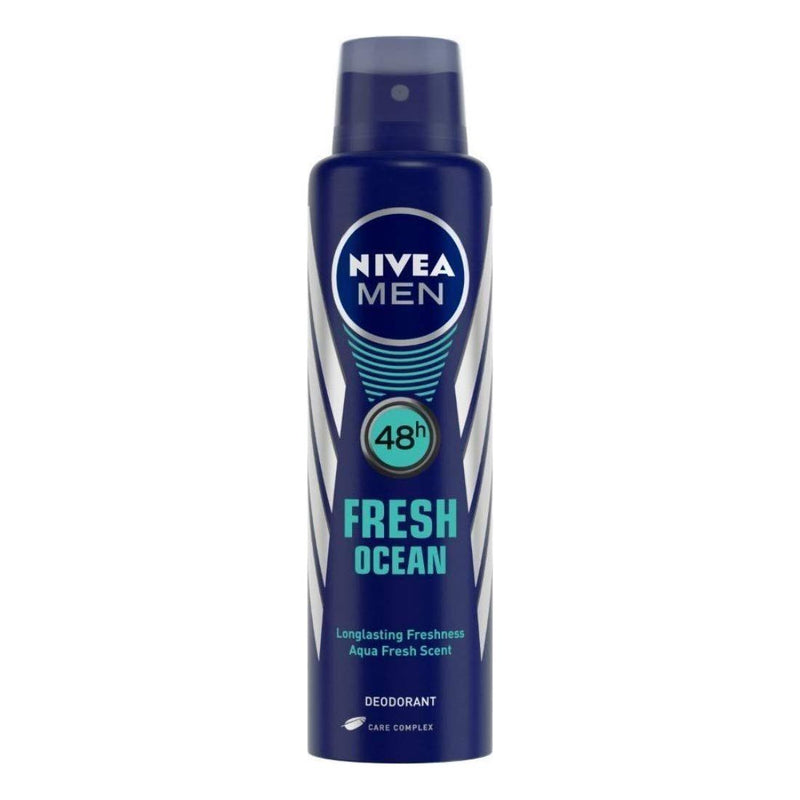 Nivea Nivea Deodorant Men Fresh Ocean 48 Hour Spray 150ml Deodorant Spray Dark Slate Gray