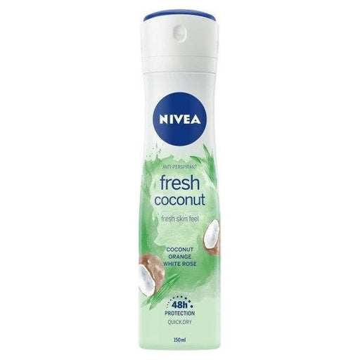 Nivea Nivea Fresh Coconut  Deodorant Spray  150 ml Deodorant Spray Light Gray