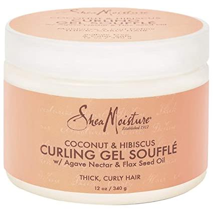 SheaMoisture SheaMoisture Coconut & Hibiscus Curling Gel Souffle 12.0 oz Curling Gel Souffle Wheat