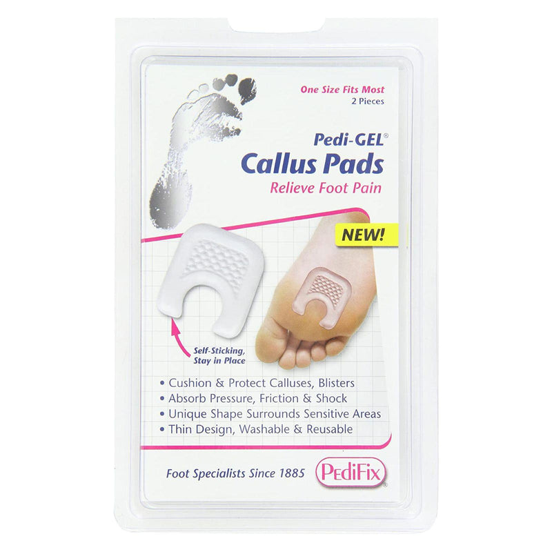 PediFix PediFix Pedi-Gel Callus Pads 2 count Callus Pads White Smoke
