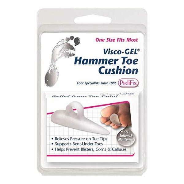 PediFix PediFix Visco-Gel Hammer Toe Cushion - One Size Foot Care Antique White