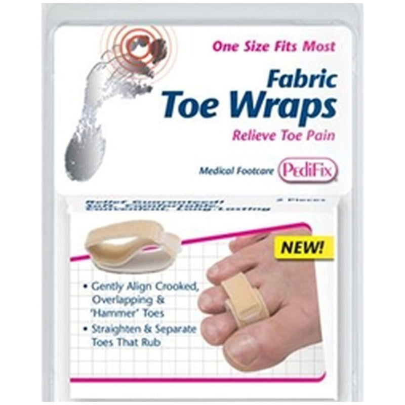PediFix PediFix Comfort ToeWraps - One Size Fits Most Toe Wraps Light Gray
