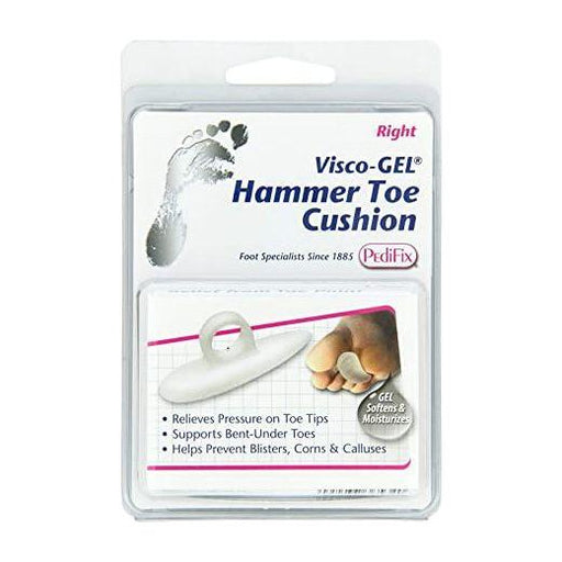 PediFix PediFix Visco-Gel Hammer Toe Cushion Medium Right 1 ea Foot Care Product Lavender