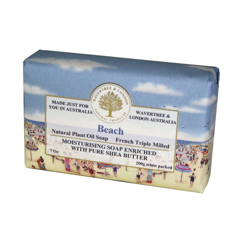 Wavertree & London Wavertree & London Beach Luxury Soap 7 Oz Luxury Soap Gray