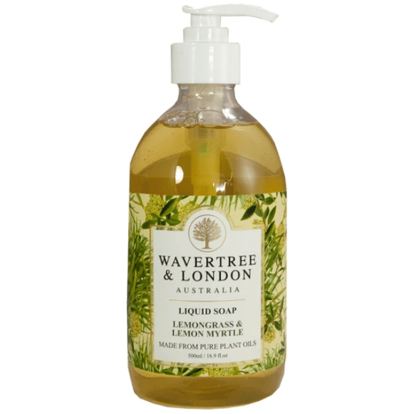Wavertree & London Wavertree & London Lemongrass and Lemon Myrtle Liquid Soap, 16.9 fl. oz Liquid Soap Olive Drab