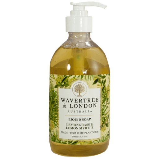 Wavertree & London Wavertree & London Lemongrass and Lemon Myrtle Liquid Soap, 16.9 fl. oz Liquid Soap Olive Drab