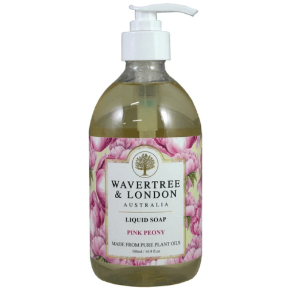 Wavertree & London Wavertree & London Liquid Soap Pink Peony 16.9 oz Liquid Soap Gray