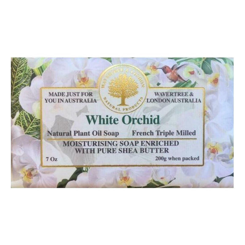 Wavertree & London Wavertree & London Honey Australia White Orchid Soap7 Oz Bar Soap Gray