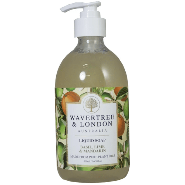 Wavertree & London Wavertree & London Liquid soap Basil, lime & Mandarin 16.9 oz Liquid Soap Dim Gray