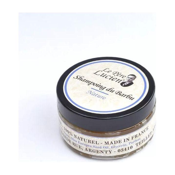 Le Pere Lucien Le Pere Lucien No Scent Natural beard shampoo 100g Beard Shampoo Dark Slate Gray