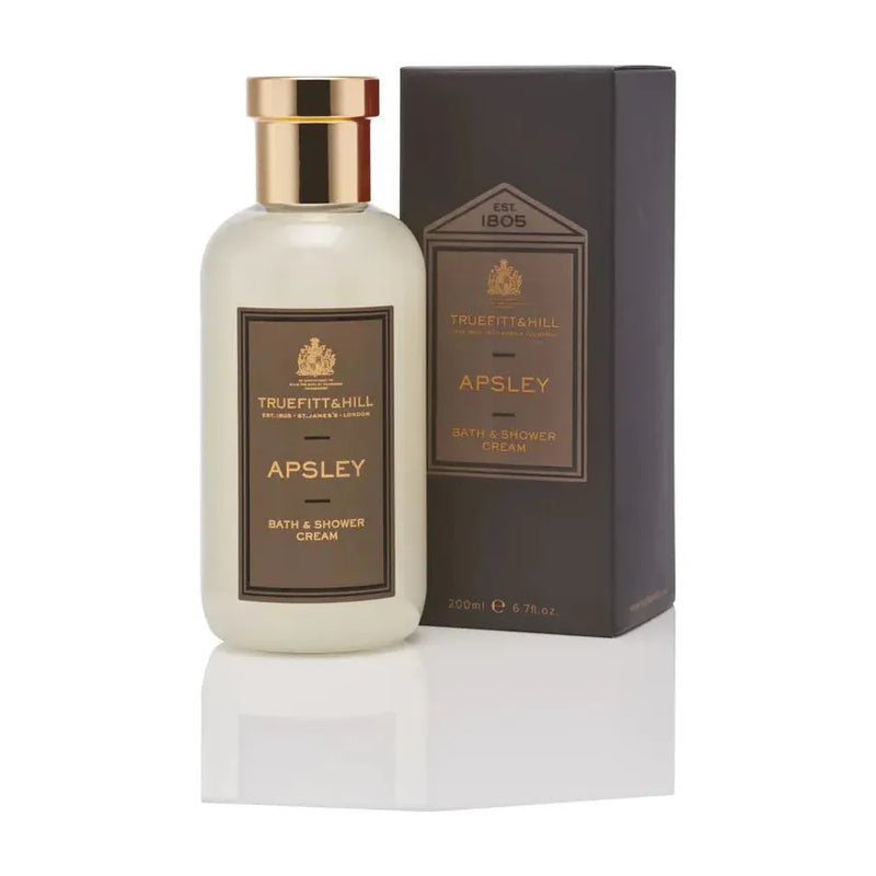 Truefitt & Hill Truefitt & Hill Apsley Batch & Shower Cream 6.7 oz Shower Cream Light Gray