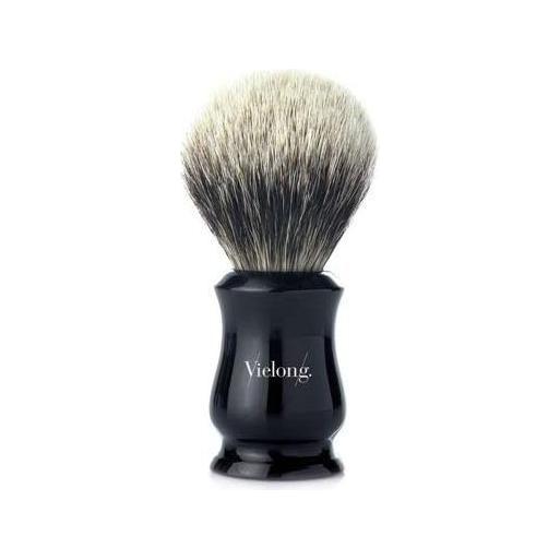 Vielong Vielong Tulip Black Horse Hair 24mm Shaving Brush Shaving Brush Light Gray