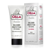Cella Cella Milano Beard Care Set Protective Balm 3.5oz & Sanitising Gel 5.1oz Shaving & Grooming Light Gray