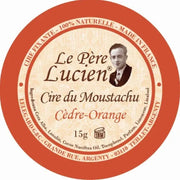 Le Pere Lucien Le Pere Lucien Cedre-Orange 100% Natural Mustache Wax 30Ml Mustache Wax Wheat