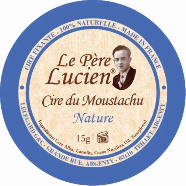 Le Pere Lucien Le Pere Lucien Nature 100% Natural Mustache Wax 30Ml Mustache Wax Antique White