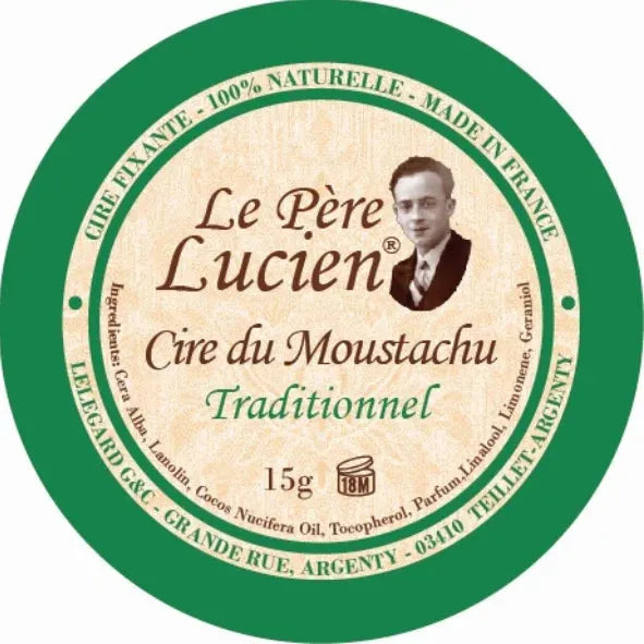 Le Pere Lucien Le Pere Lucien Traditionnel 100% Natural Mustache Wax 30Ml Mustache Wax Wheat
