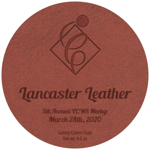 Catie's Bubbles Catie's Bubbles Lancaster Leather Shaving Collection Shaving Set Sienna Shaving Cream Soap 4oz