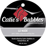 Catie's Bubbles Catie's Bubbles Le Nude Shaving Collection Shaving Set Gray Shaving Soap 4oz
