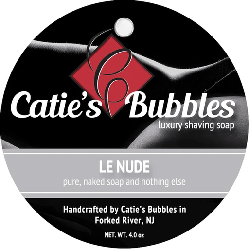 Catie's Bubbles Catie's Bubbles Le Nude Shaving Collection Shaving Set Gray Shaving Soap 4oz