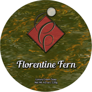 Catie's Bubbles Catie's Bubbles Florentine Fern Shaving Collection Shaving Set Dark Olive Green Shaving Soap 4oz