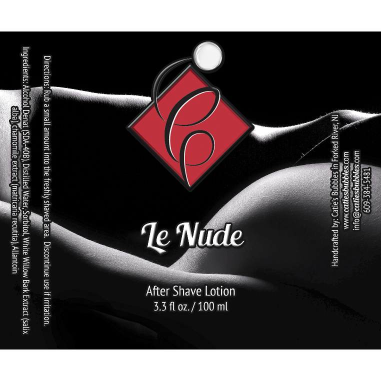 Catie's Bubbles Catie's Bubbles Le Nude Shaving Collection Shaving Set Rosy Brown Aftershave 3.3oz