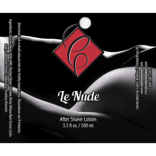 Catie's Bubbles Catie's Bubbles Le Nude Shaving Collection Shaving Set Rosy Brown Aftershave 3.3oz