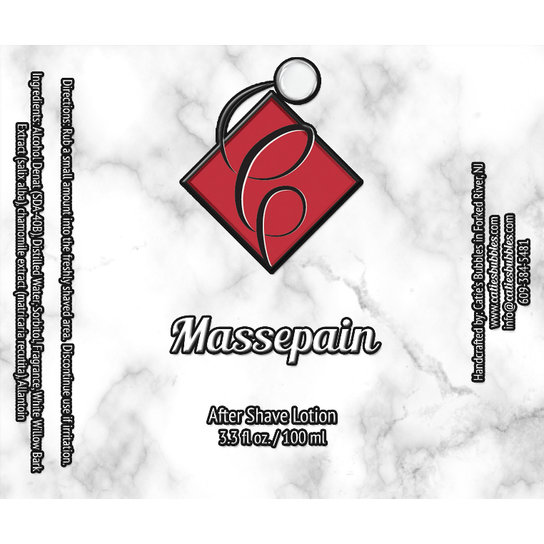 Catie's Bubbles Catie's Bubbles Massepain Shaving Collection Shaving Set White Smoke Aftershave 3.3oz