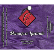 Catie's Bubbles Catie's Bubbles Menage a Lavande Shaving Collection Shaving Set Dark Slate Blue Aftershave 3.3oz