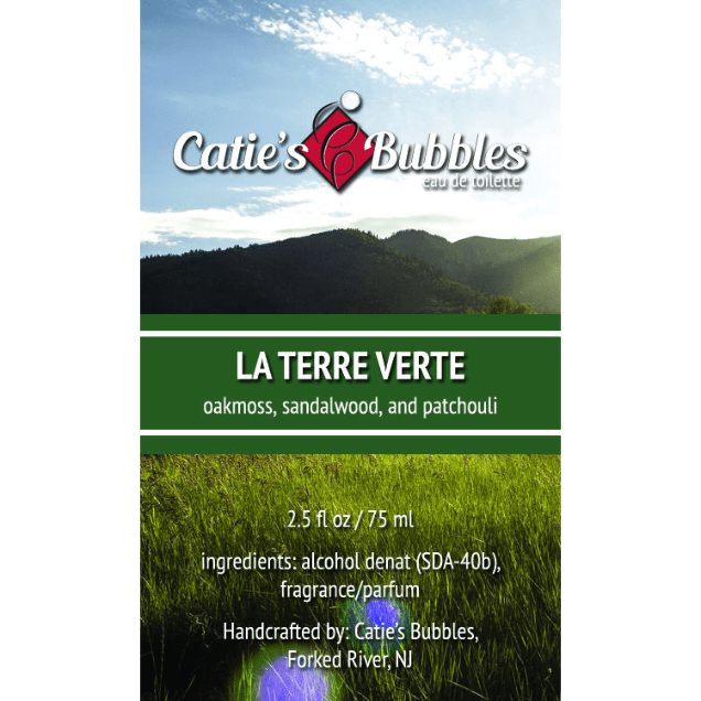 Catie's Bubbles Catie's Bubbles La Terre Verte Shaving Collection Shaving Set Dark Slate Gray EDT 1.7oz