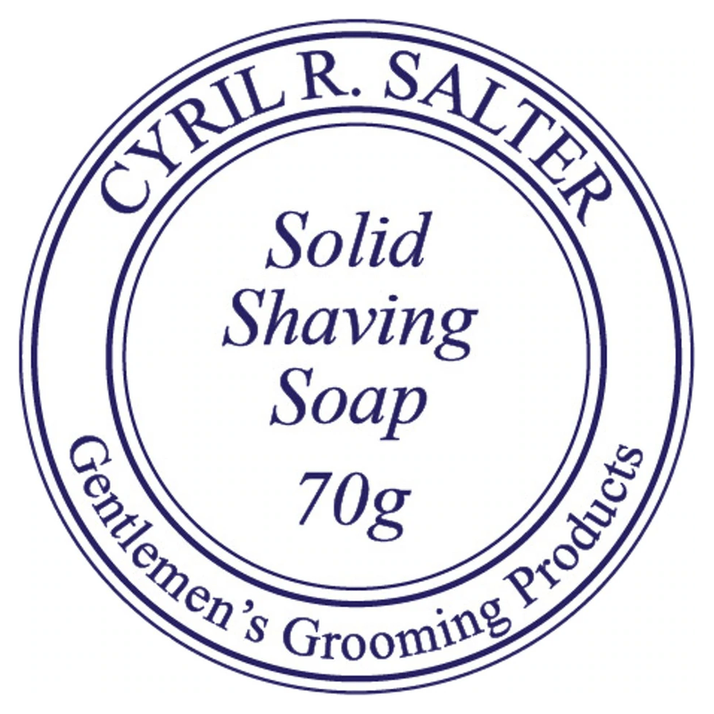 Cyril R. Salter Cyril R. Salter Solid Shaving Soap 70g Shaving Soap White Smoke