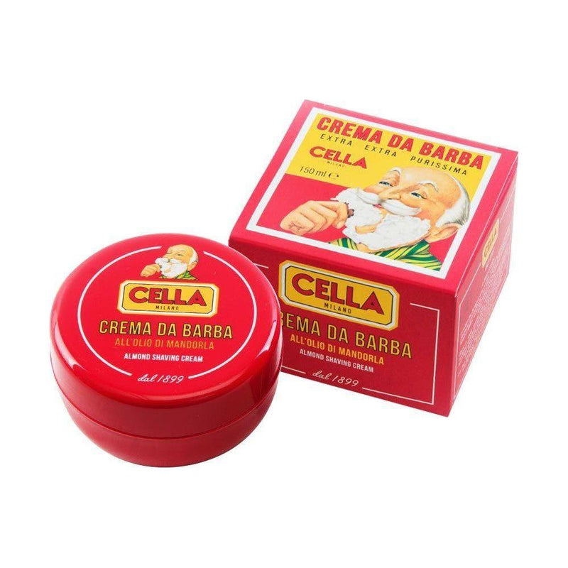 Cella Cella Crema Da Barba Shaving Cream Bowl 150ml Shaving Cream Firebrick