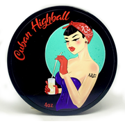 Ariana & Evans Ariana & Evans Cuban Highball Shaving Collection Shaving Set Black Shaving Soap 4 oz