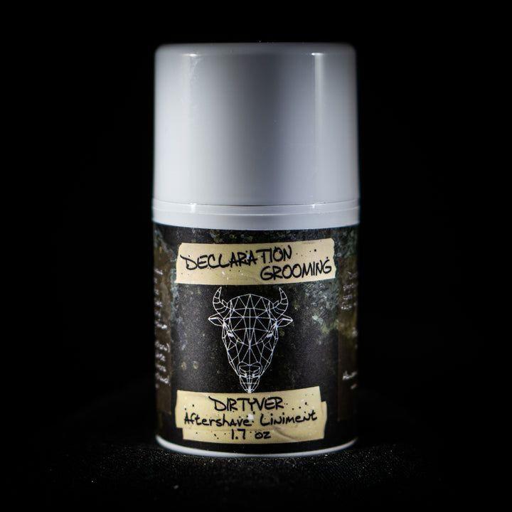 Declaration Grooming Declaration Grooming Dirtyver Shaving Collection Shaving Set Dark Gray Aftershave Splash Liniment 1.7 oz