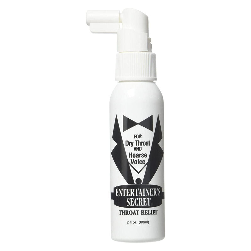 Enternainer's Secret Entertainer's Secret Throat Relief fo Dry Throat 2fl oz Health & Medicine Dark Slate Gray