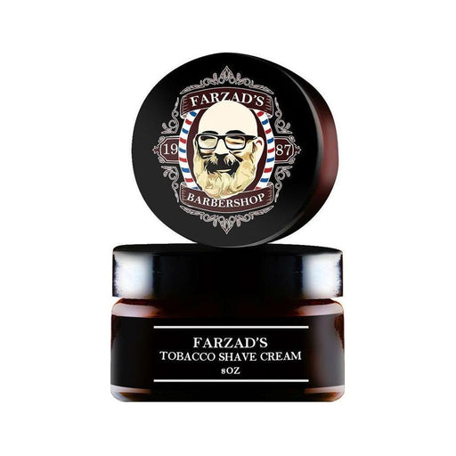 Crown Shaving Co. Farzard's Tobacco Shaving Cream  8 Oz Shaving Cream Light Gray