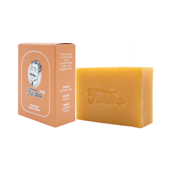 Furbo Furbo Orange Vintage Bath Soap 100g Bath Sandy Brown