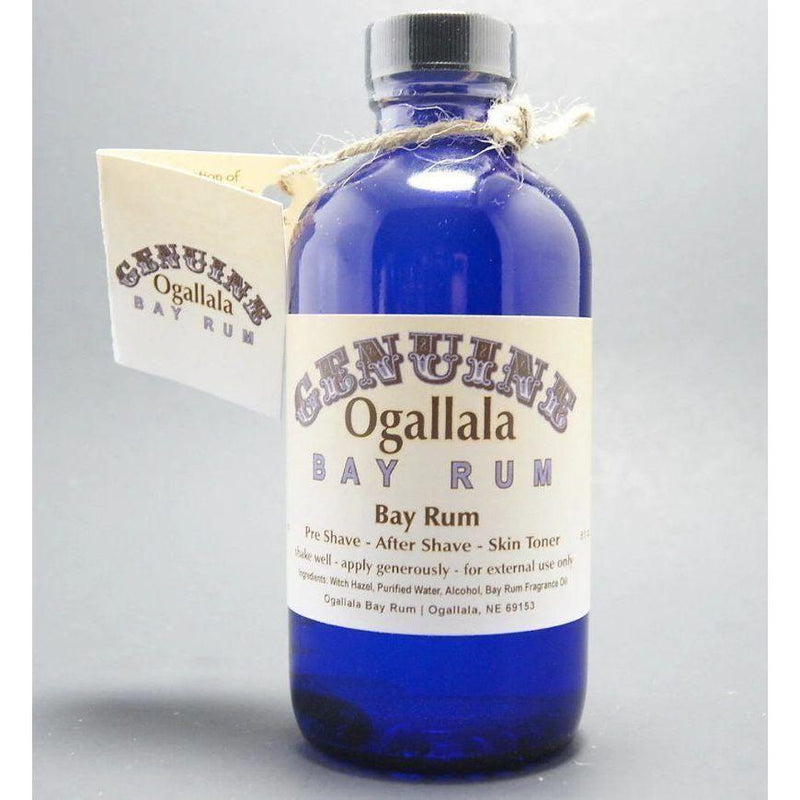 Ogallala Ogallala Bay Rum Original Pre-Shave - After Shave - Skin Toner 8 Oz Pre-Shave - After Shave - Skin Toner Light Gray