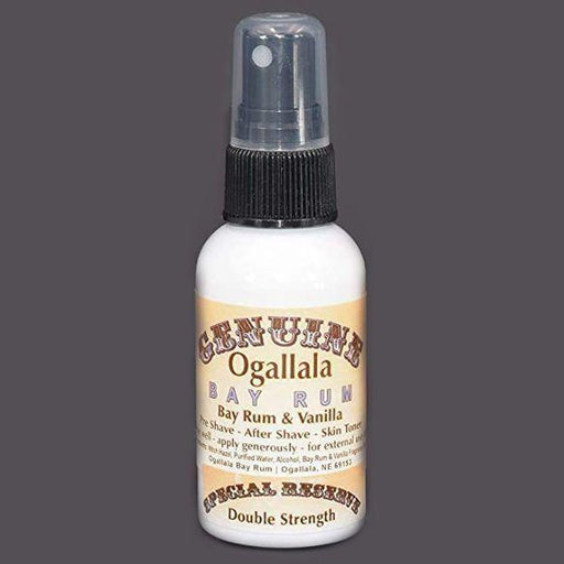Ogallala Ogallala Bay Rum & Vanilla Double Strength Pre Shave - After Shave - Skin Toner 2 Oz After Shave Dark Slate Gray