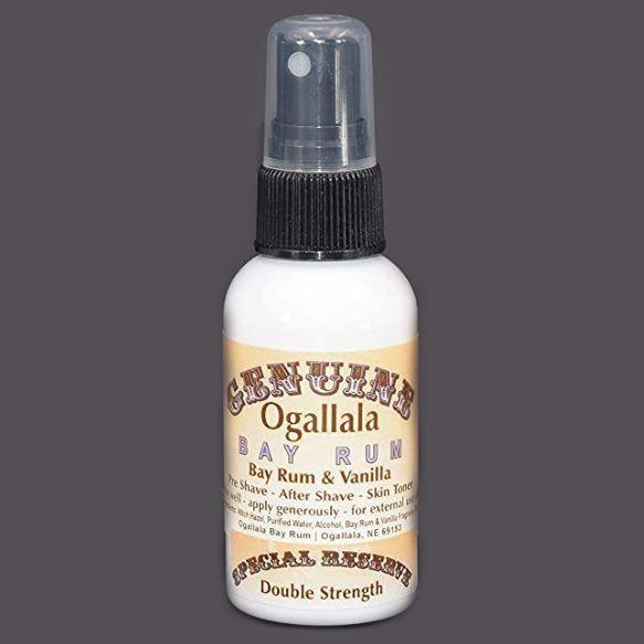 Ogallala Ogallala Bay Rum & Vanilla Pre Shave - After Shave - Skin Toner 2 Oz Pre-Shave After Shave - Skin Toner Spray Dark Slate Gray