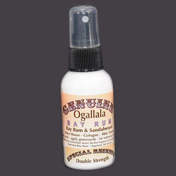 Ogallala Ogallala Bay Rum & Sandalwood Pre Shave - After Shave - Skin Toner 2 Oz Pre-Shave After Shave - Skin Toner Dark Slate Gray