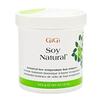 GiGi Gigi Soy Natural Hair Remover 8 Oz Hair Remover Beige