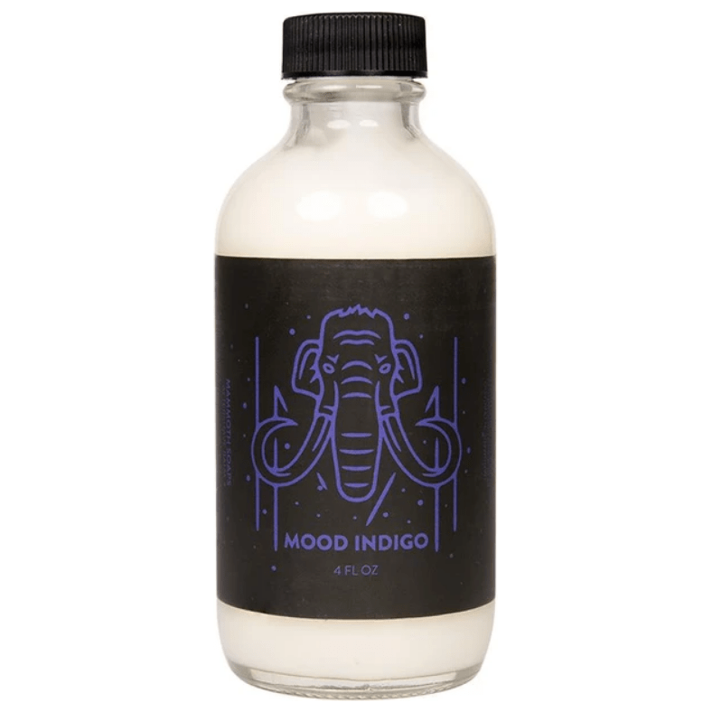 House of Mammoth House of Mammoth Indigo Shaving Collection Shaving Set Dark Slate Gray Aftershave Balm 4 oz