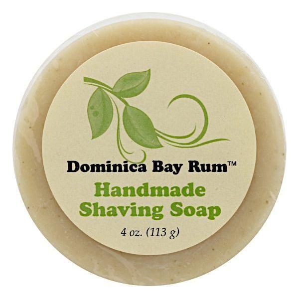 Grand Bay Dominica Bay Rum Handmade Shaving Soap Refill 4 oz Shaving Soap Tan
