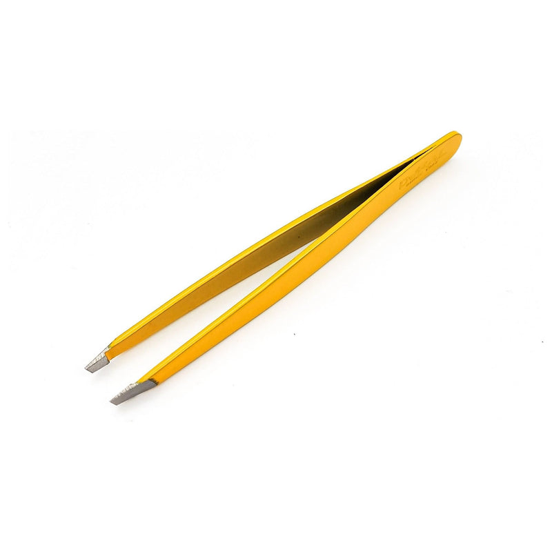 Dural Dural Slant Tweezer Yellow Tweezers Goldenrod