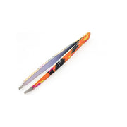 Dural Dural Straight Tweezer Orange Special Edition Tweezers Light Gray