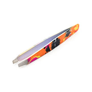 Dural Dural Straight Tweezer Orange Special Edition Tweezers Light Gray