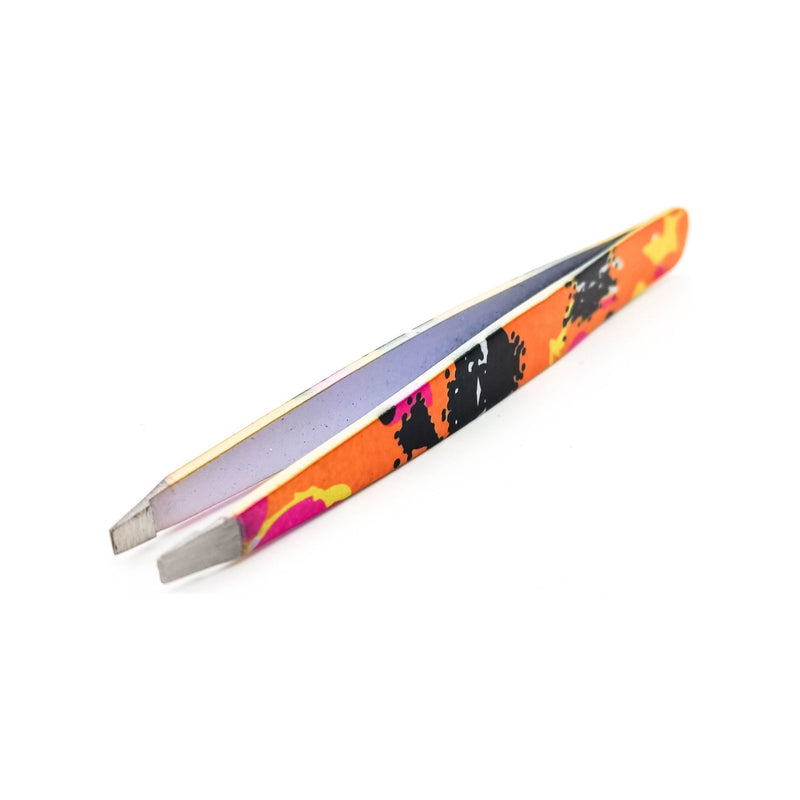 Dural Dural Straight Tweezer Orange Special Edition Tweezers Light Gray
