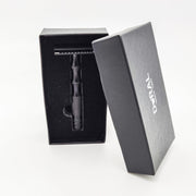 Dural Dural Stanway Black Double Edge Safety Razor + Pouch Safety Razor Lavender