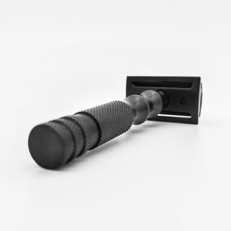 Dural Dural Stanway Black Double Edge Safety Razor + Pouch Safety Razor Dark Slate Gray