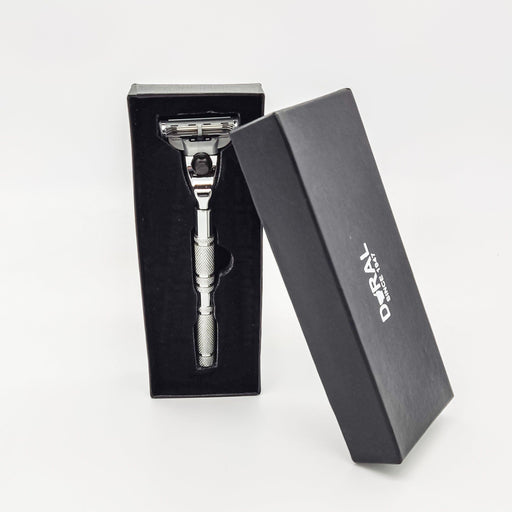 Dural Dural Holmer Mach 3 Compatible + Pouch Razor Dark Slate Gray